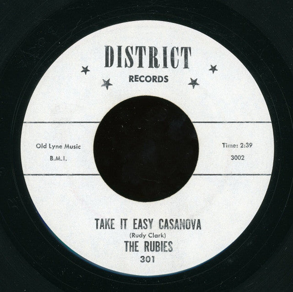 The Rubies : Loaded With Goodies / Take It Easy Casanova (7", Single)