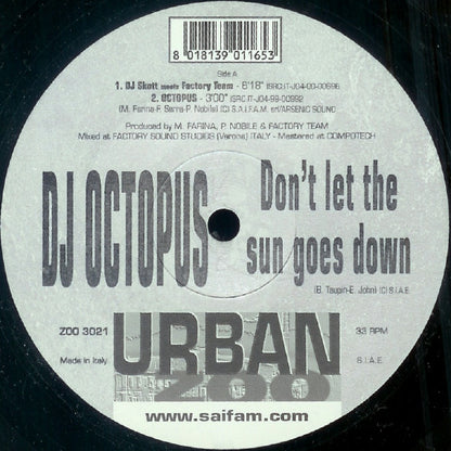 DJ Octopus : Don't Let The Sun Goes Down (12")