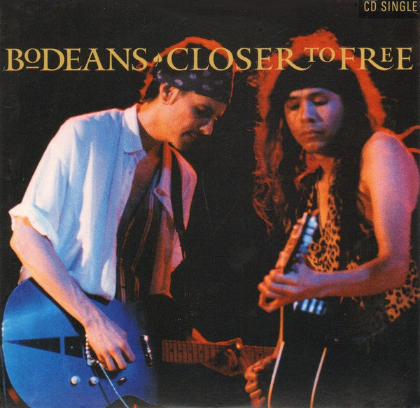 BoDeans : Closer To Free (CD, Single, Car)