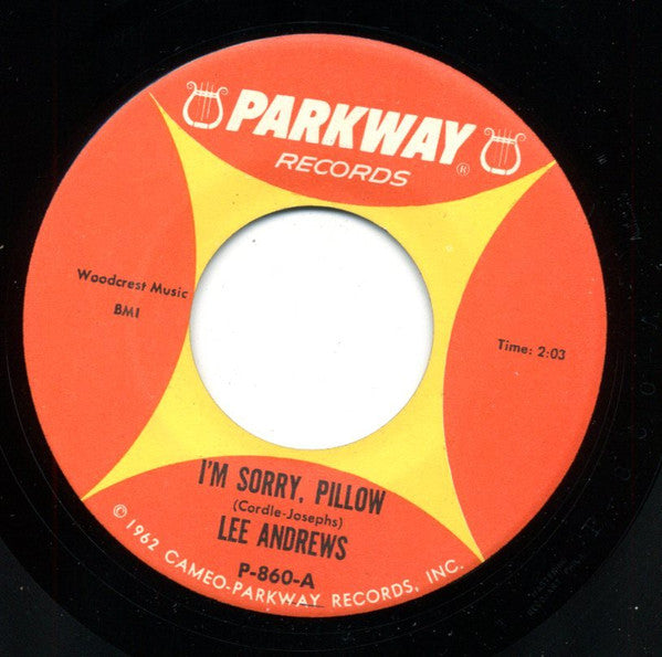 Lee Andrews : I'm Sorry, Pillow (7")