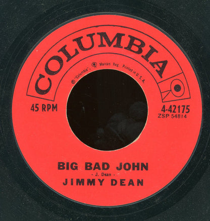 Jimmy Dean : Big Bad John (7", Single, Styrene, Bri)