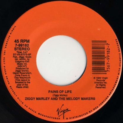 Ziggy Marley And The Melody Makers : Look Who's Dancing (7", Single)