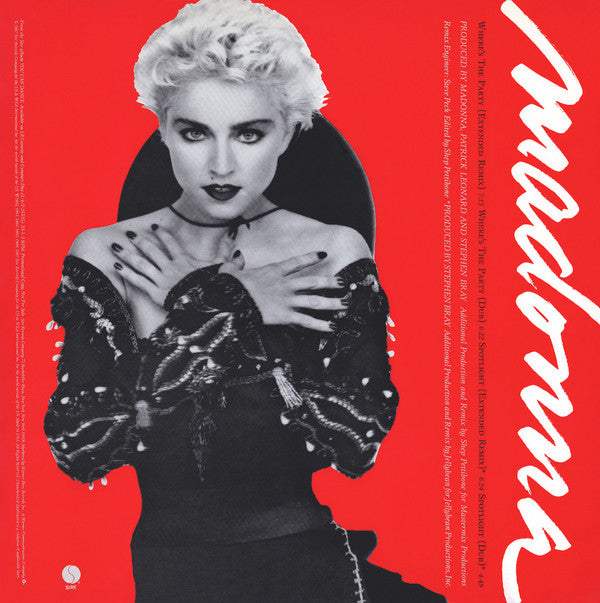 Madonna : Where's The Party / Spotlight (12", Promo)