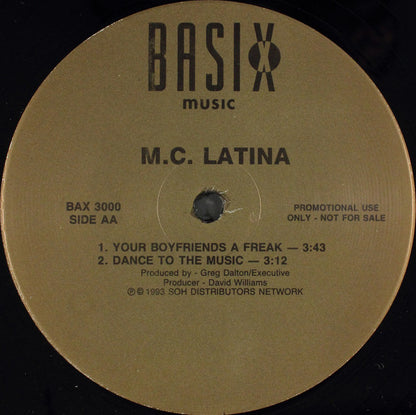Dr. Dre And World Class Wreckin' Cru / M.C. Latina : House Calls / Your Boyfriends A Freak / Dance To The Music (12", Single, Promo)