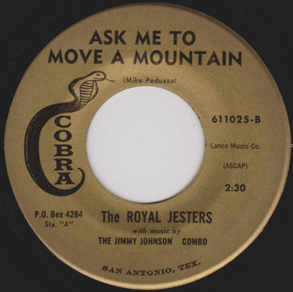 The Royal Jesters With The Jimmy Johnson Combo : Is That Good Enough For You? (7", Single)