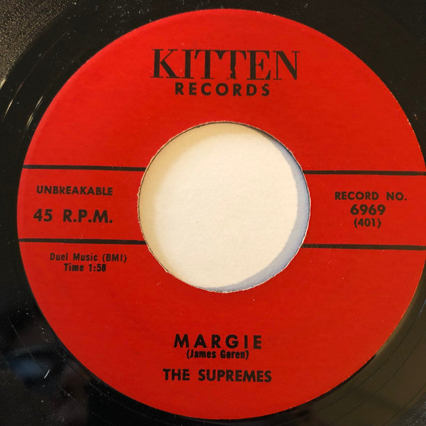 The Supremes (4) : Could This Be You / Margie (7", RE, Unofficial)