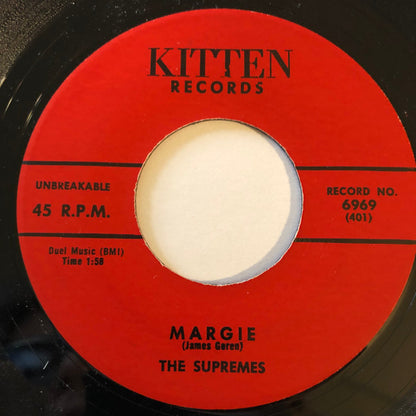 The Supremes (4) : Could This Be You / Margie (7", RE, Unofficial)