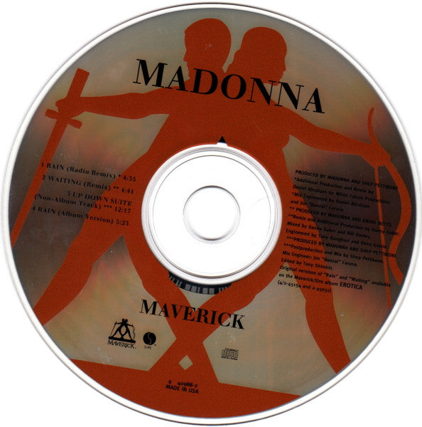Madonna : Rain (CD, Maxi, Dig)