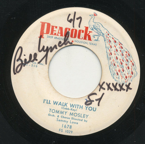Tommy Mosley : What Would You Do (7", Single)
