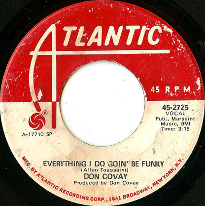 Don Covay : Everything I Do Goin' Be Funky (7", Single, Promo)
