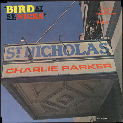 Charlie Parker : Bird At St. Nicks (LP, Album, RE)