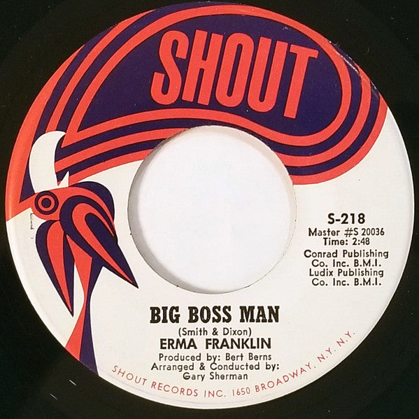 Erma Franklin : Big Boss Man (7", Single)