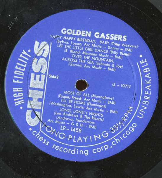 Various, Porky Chedwick : Porky Chedwick WAMO's Golden Gassers (LP, Comp)