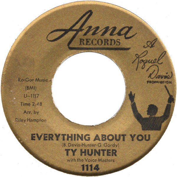 Ty Hunter With  Voice Masters (2) : Orphan Boy (7", Single)