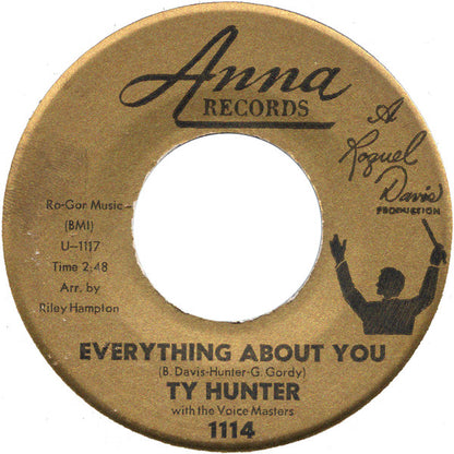 Ty Hunter With  Voice Masters (2) : Orphan Boy (7", Single)