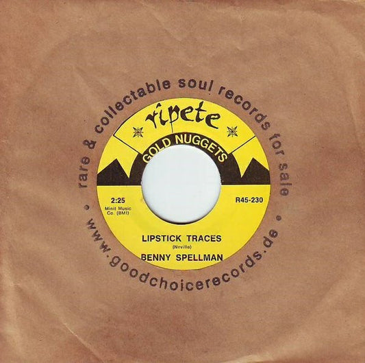 Benny Spellman : Lipstick Traces (7")