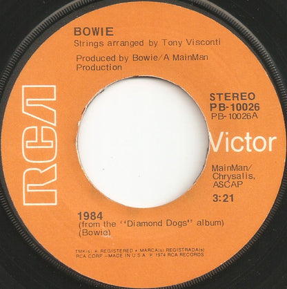 David Bowie : 1984  (7", Single, Jac)