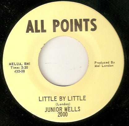 Junior Wells : Come On In This House / Little By Little (7")