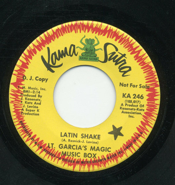 Lt. Garcia's Magic Music Box : Latin Shake / Mi Amor Es Verdadero (7", Promo)