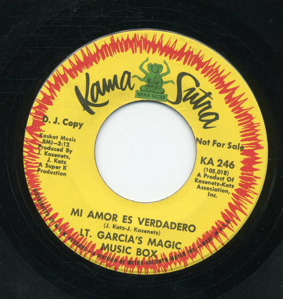 Lt. Garcia's Magic Music Box : Latin Shake / Mi Amor Es Verdadero (7", Promo)