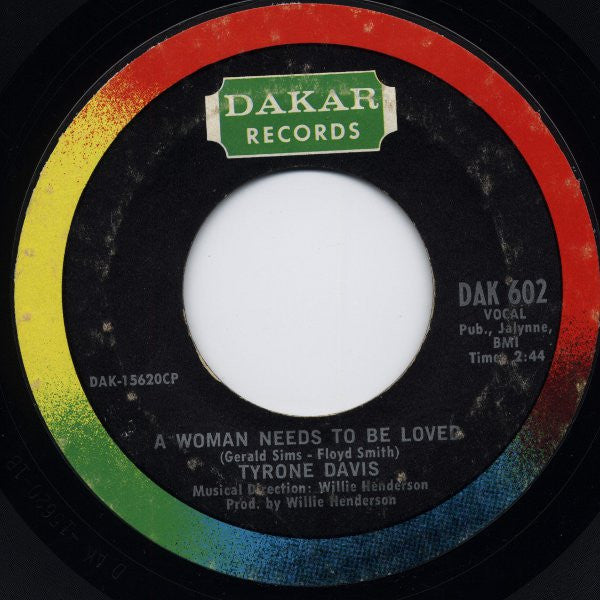 Tyrone Davis : Can I Change My Mind (7", Single, Styrene, Pit)