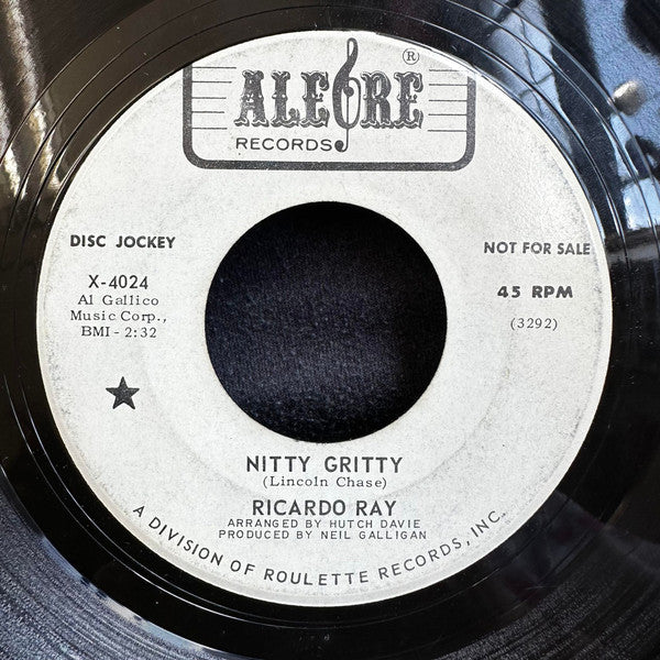 Ricardo Ray : Nitty Gritty / Ya Ya (7", Single, Promo)