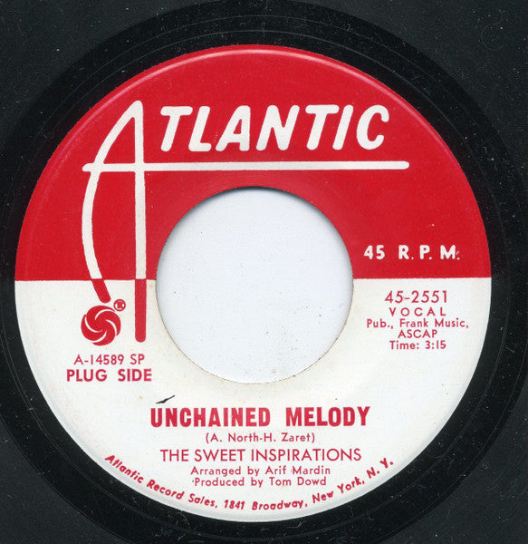 The Sweet Inspirations : Unchained Melody (7", Single, Promo)