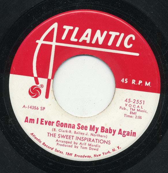 The Sweet Inspirations : Unchained Melody (7", Single, Promo)