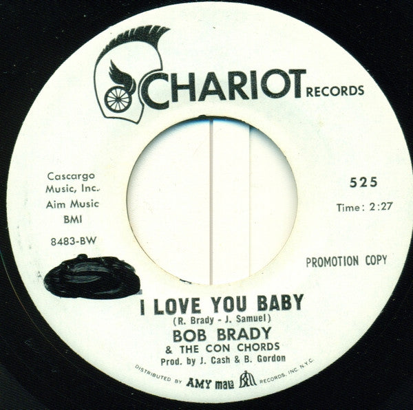 Bob Brady & The Con Chords : Illusion (7", Promo)
