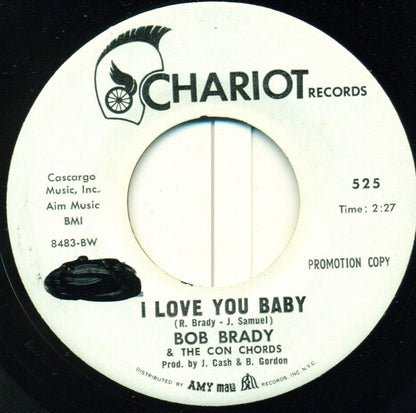 Bob Brady & The Con Chords : Illusion (7", Promo)