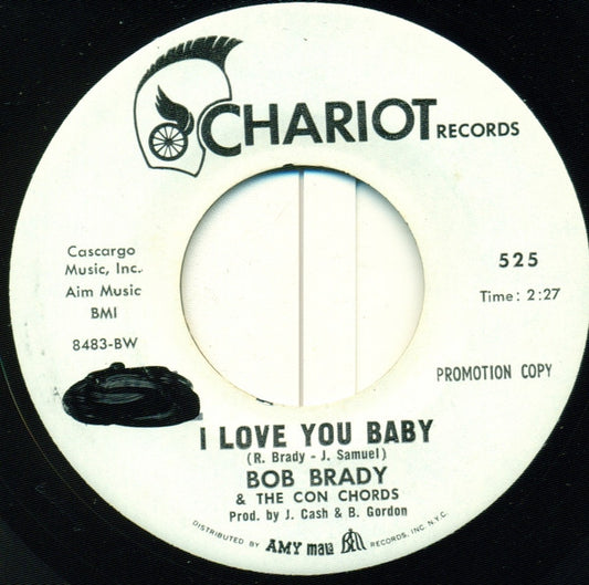 Bob Brady & The Con Chords : Illusion (7", Promo)