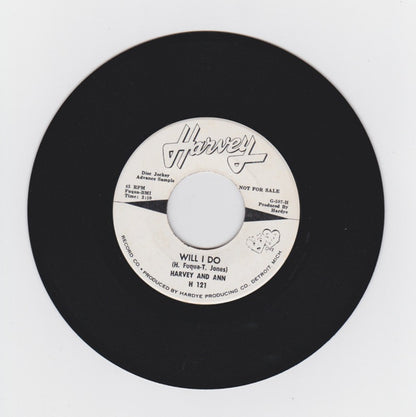 Harvey & Ann : What Can You Do Now (7", Single, Promo)