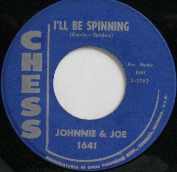 Johnnie & Joe : Feel Alright / I'll Be Spinning (7")