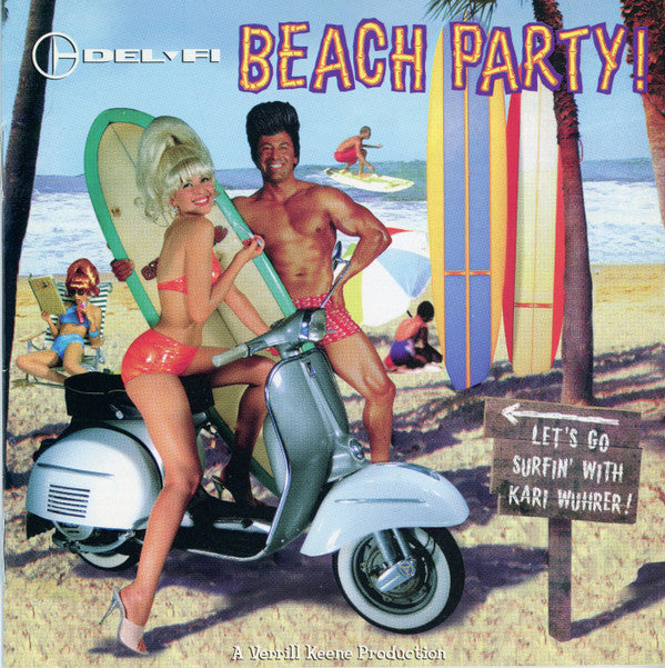 Various : Del-Fi Beach Party! (CD, Comp)