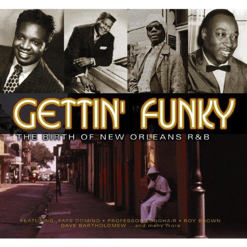 Various : Gettin' Funky The Birth Of New Orleans R & B (4xCD, Comp + Box)