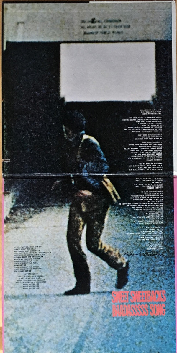 Melvin Van Peebles : Sweet Sweetback's Baadasssss Song (An Opera) (LP, Album, Pit)