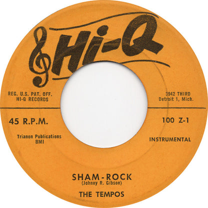 The Tempos (9) : Sham-Rock (7")