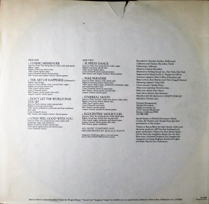 Jean-Luc Ponty : Cosmic Messenger (LP, Album, SP )