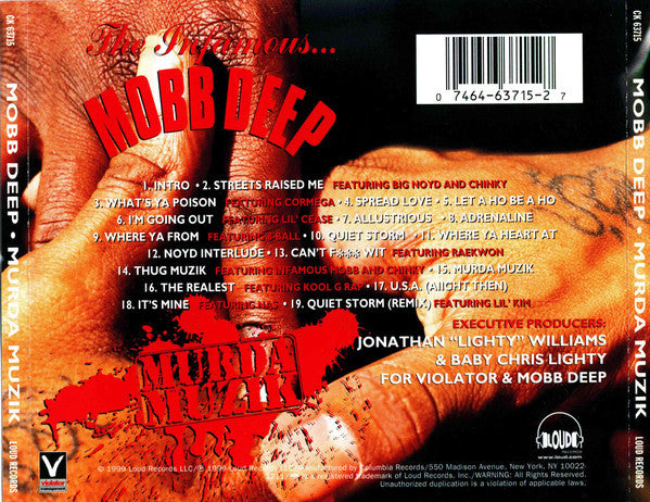 Mobb Deep : Murda Muzik (CD, Album)