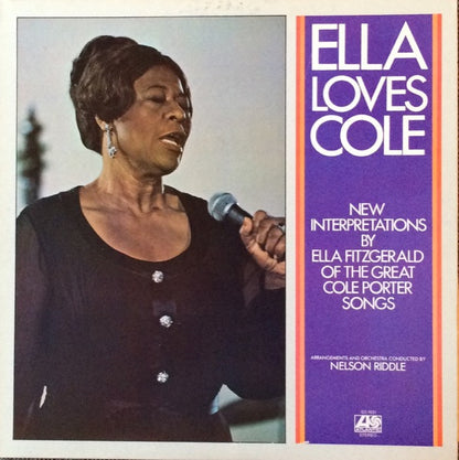 Ella Fitzgerald : Ella Loves Cole (LP, Album)