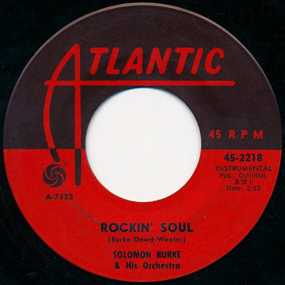 Solomon Burke : He'll Have To Go / Rockin' Soul (7")