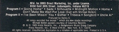 Kenny G (2) : Live (Cass, Album, Club)