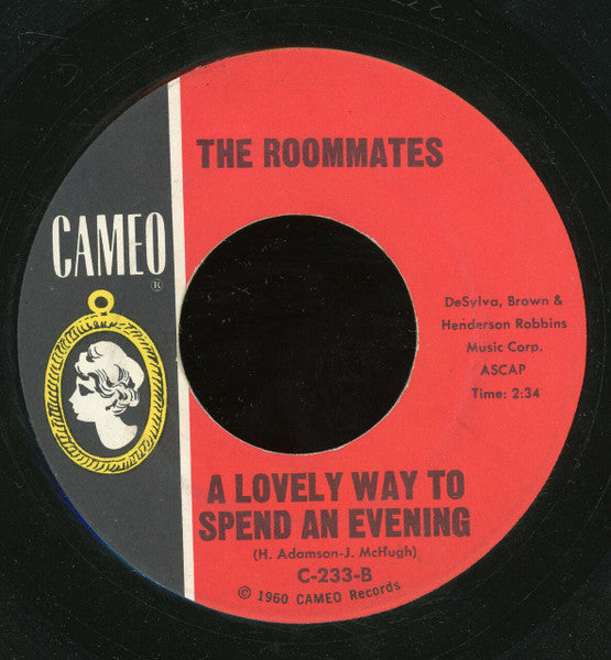 The Roommates : Sunday Kind Of Love / A Lovely Way To Spend An Evening (7", Single)