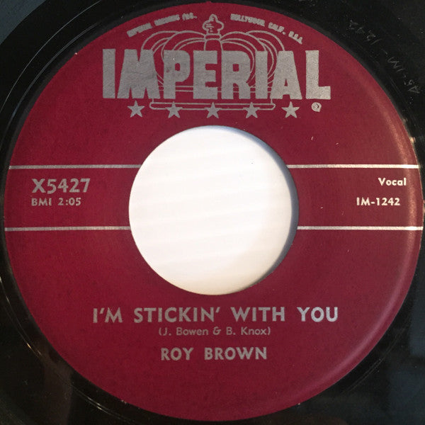 Roy Brown : Party Doll / I'm Sticking With You (7", Single)