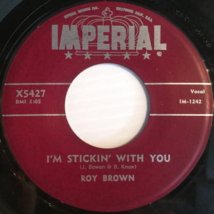Roy Brown : Party Doll / I'm Sticking With You (7", Single)