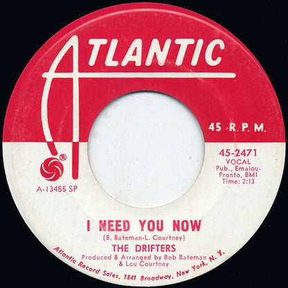 The Drifters : Still Burning In My Heart (7", Promo, SP)