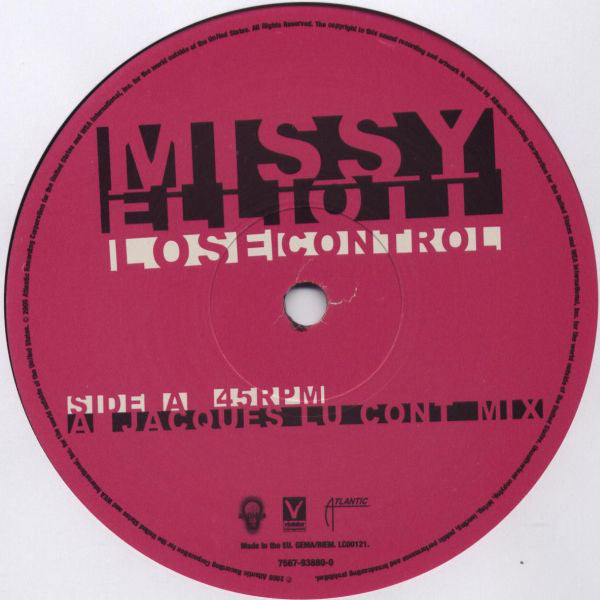 Missy Elliott : Lose Control (12")