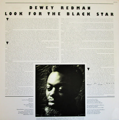 Dewey Redman : Look For The Black Star (LP, Album, RE)