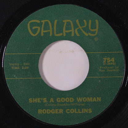 Rodger Collins : Ain't Going To Forget It / She's A Good Woman (7", Single, Styrene)