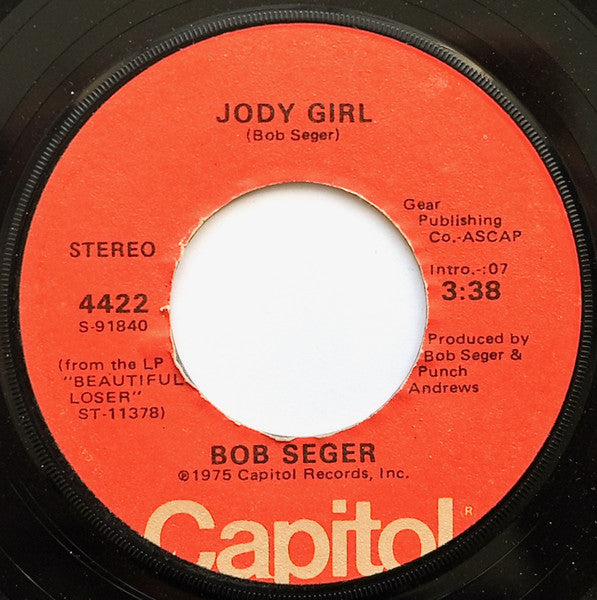 Bob Seger : Mainstreet (7", Single, Win)